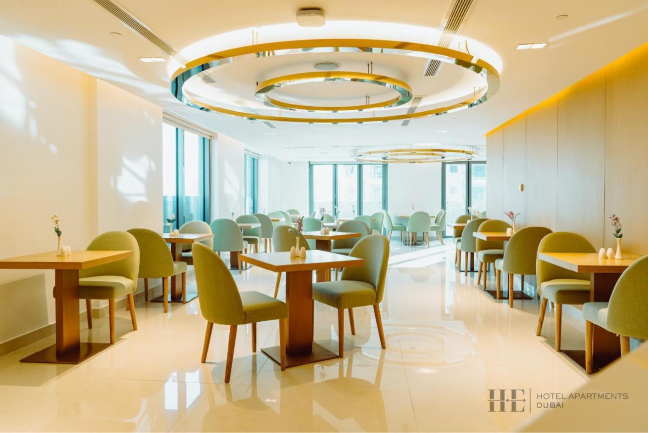 He Hotel Apartments 迪拜 外观 照片 The restaurant