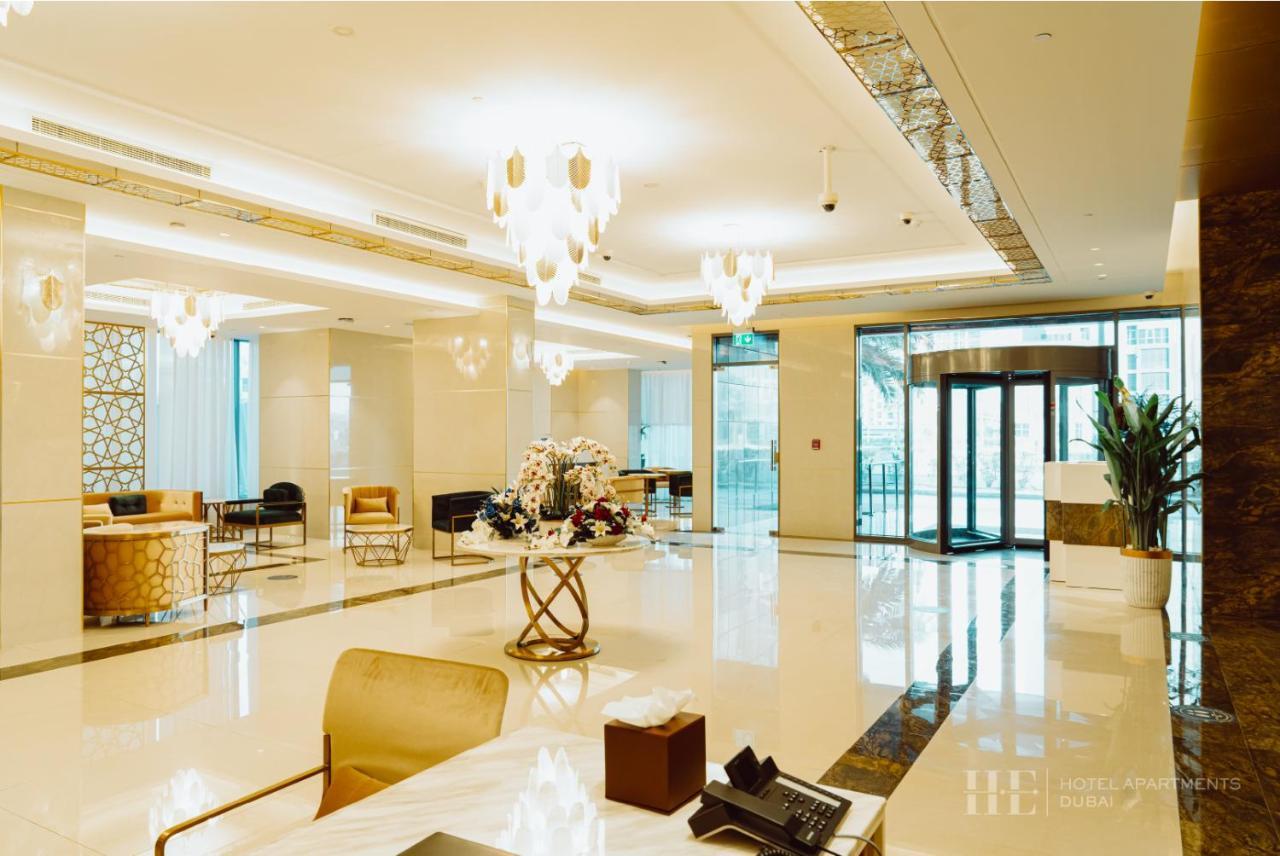 He Hotel Apartments 迪拜 外观 照片 Lobby