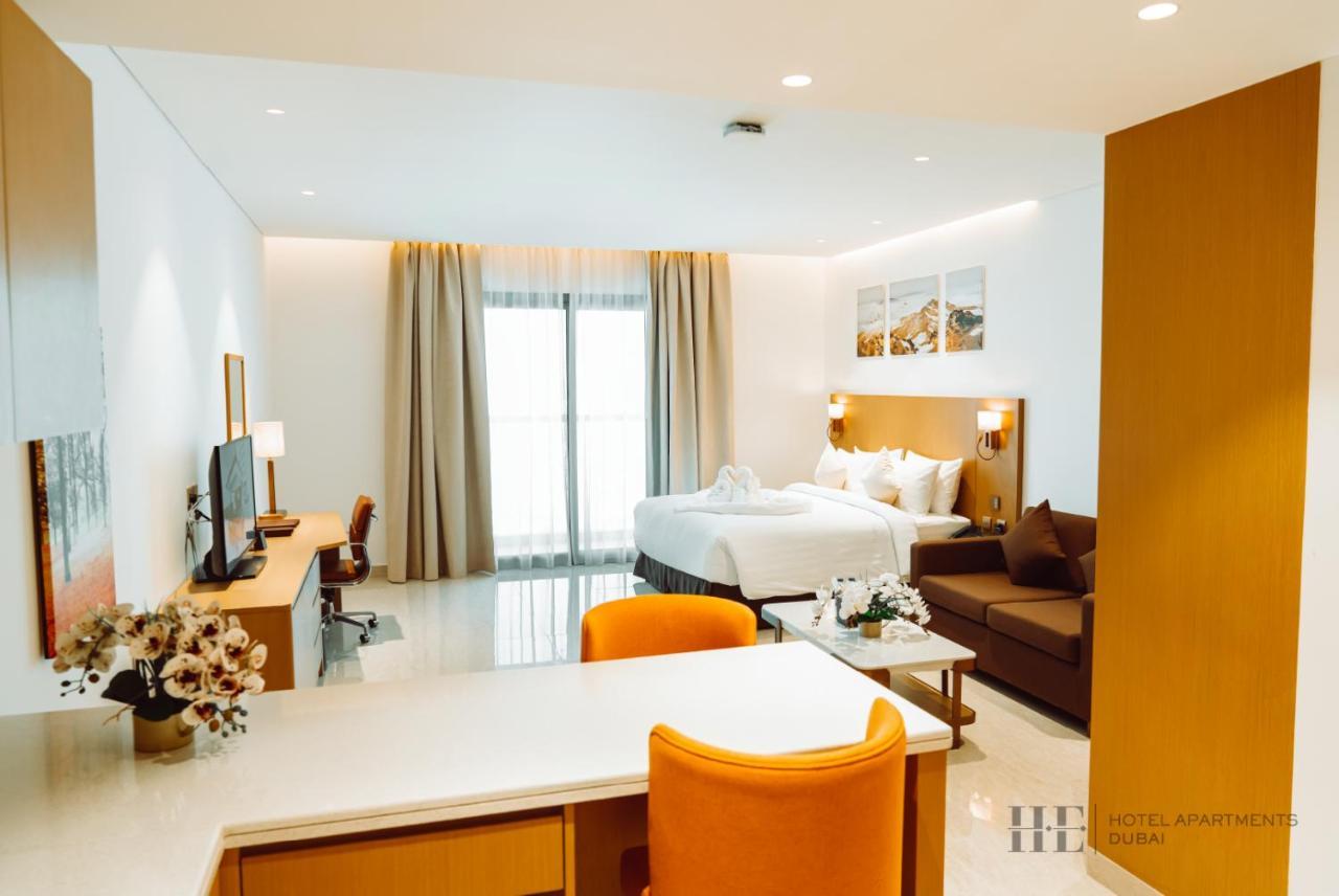 He Hotel Apartments 迪拜 外观 照片 Deluxe Suite